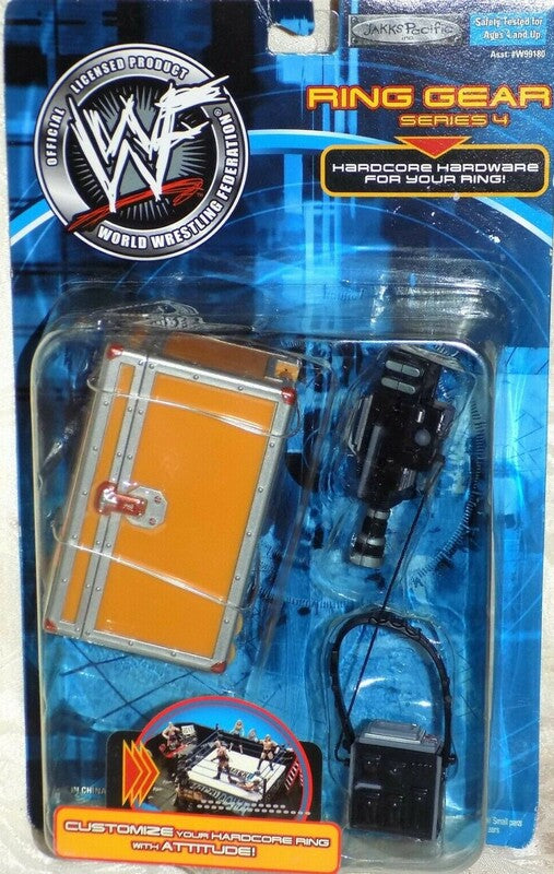 2001 WWF Jakks Pacific Ring Gear Series 4: Accessory Set #4 Action & Toy Figures PWcatalog