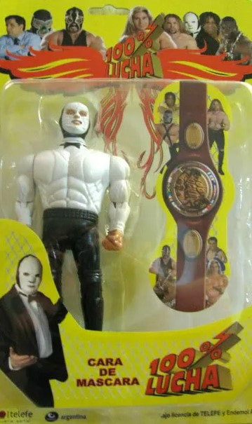 100% Lucha Telefe Cara de Mascara Action & Toy Figures PWcatalog