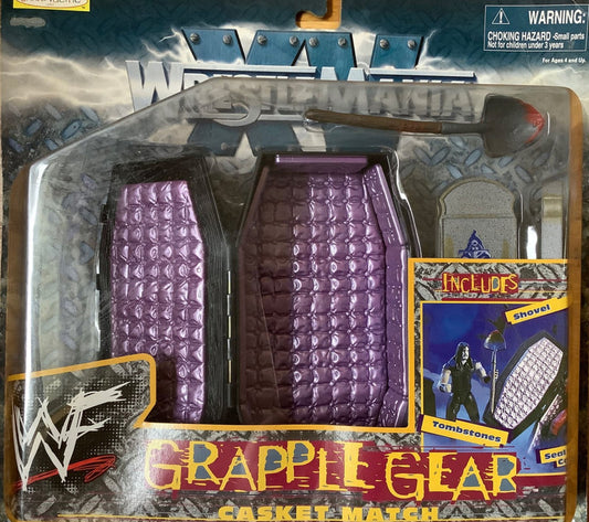 1998 WWF Jakks Pacific Grapple Gear Series 1: Casket Match Action & Toy Figures PWcatalog