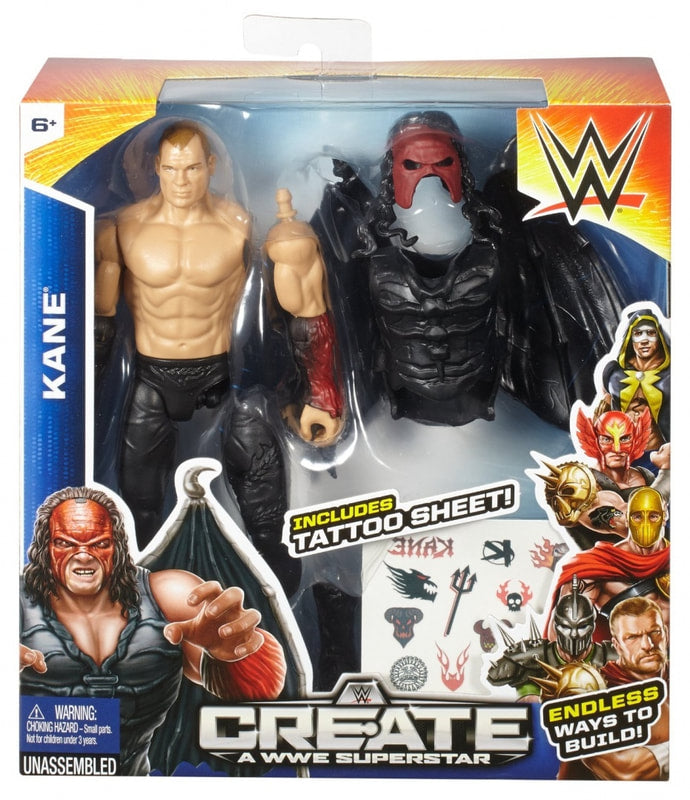 WWE Mattel Create a WWE Superstar 1 Kane Action & Toy Figures PWcatalog