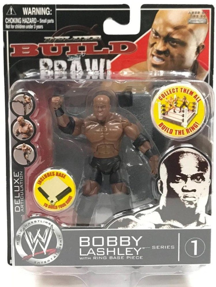WWE Jakks Pacific Deluxe Build 'N' Brawl 1 Bobby Lashley Action & Toy Figures PWcatalog