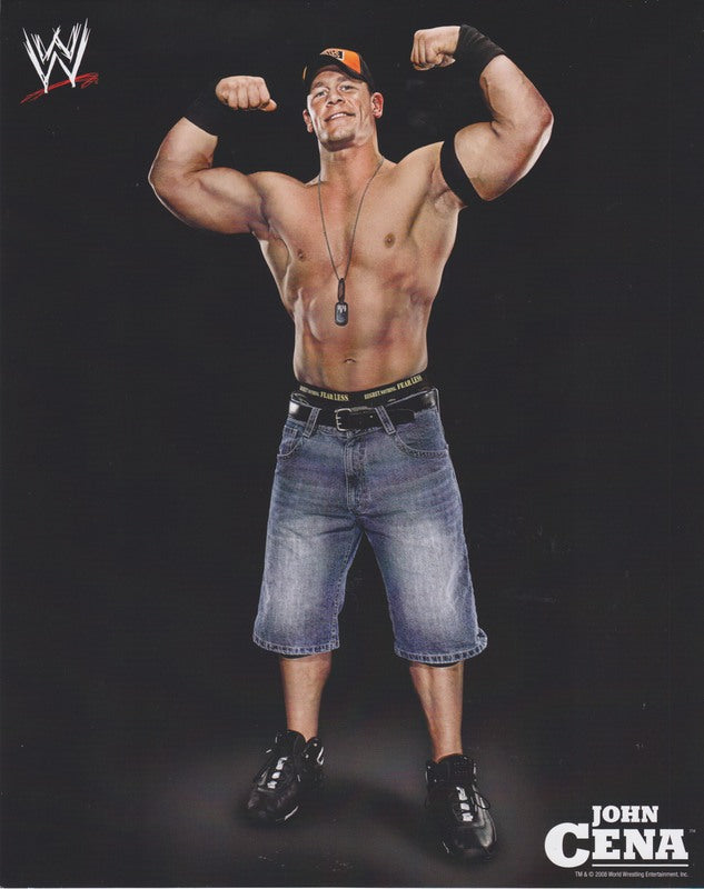 2008 John Cena WWE Promo Photo PW Catalog