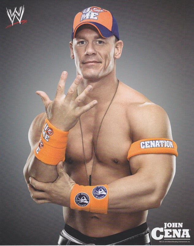 2010 John Cena WWE Promo Photo PW Catalog
