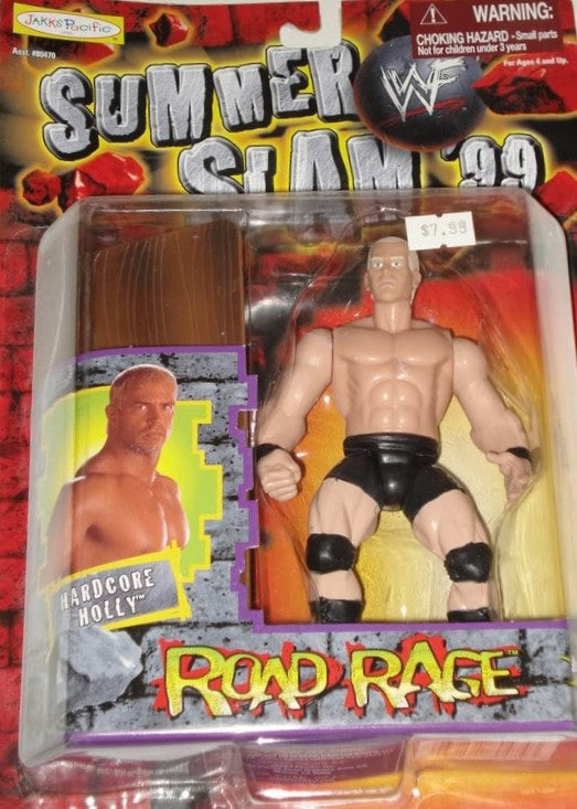 1999 WWF Jakks Pacific SummerSlam '99 "Road Rage" Hardcore Holly Action & Toy Figures PWcatalog