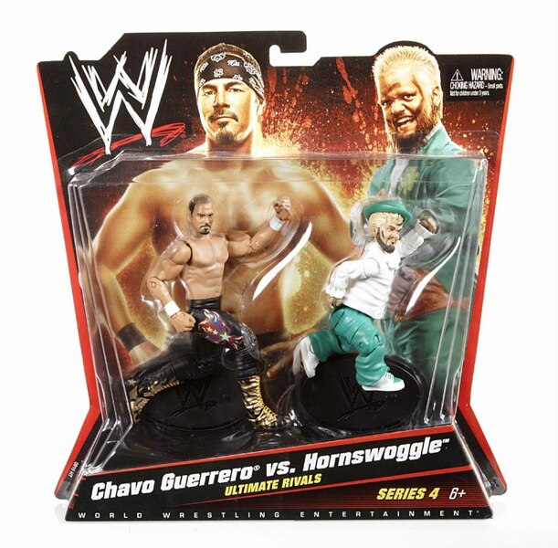 WWE Mattel Battle Packs 4 Chavo Guerrero vs. Hornswoggle Action & Toy Figures PWcatalog