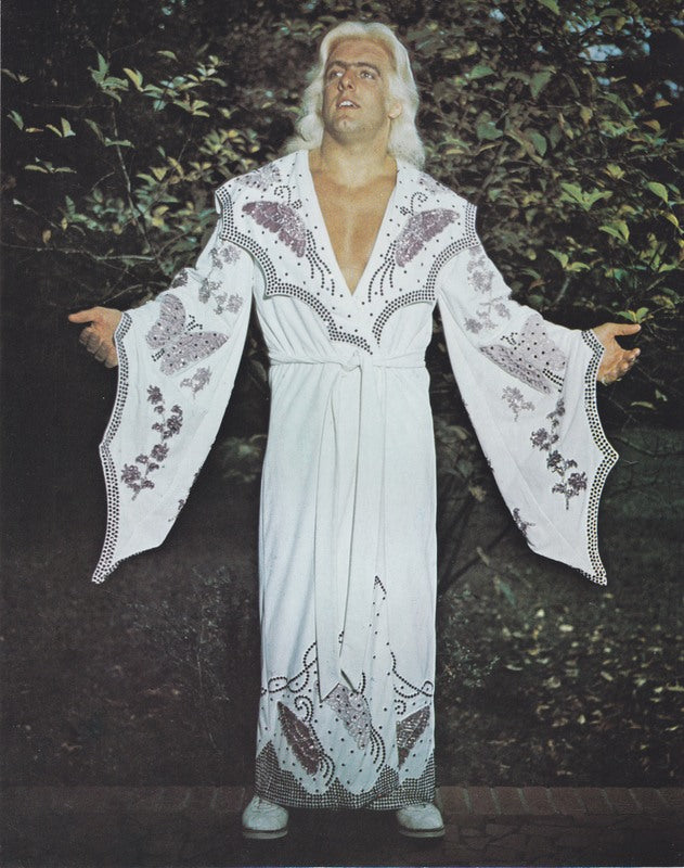 1970's Maple Leaf Wrestling Ric Flair vintage (Frank Tunney promotion) Promo Photo PWcatalog