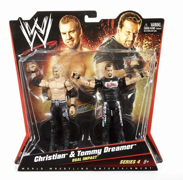 WWE Mattel Battle Packs 4 Christian & Tommy Dreamer Action & Toy Figures PWcatalog