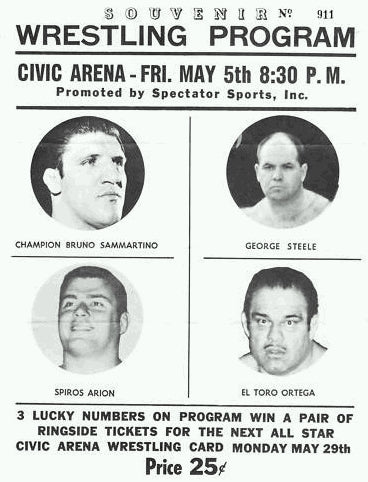 civic arena may -5 late 60's early 70's Magazine PWcatalog