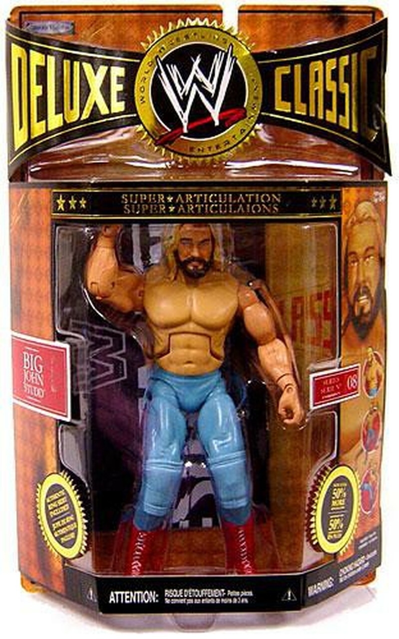 WWE Jakks Pacific Deluxe Classic Superstars 8 Big John Studd Action & Toy Figures PWcatalog