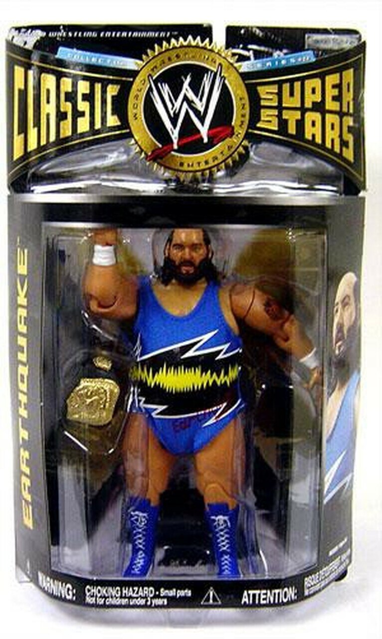 WWE Jakks Pacific Classic Superstars 22 Earthquake Action & Toy Figures PWcatalog