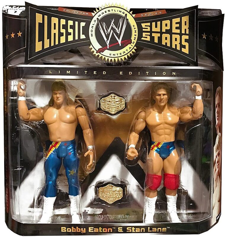 WWE Jakks Pacific Classic Superstars 2-Packs 6 Midnight Express: Bobby Eaton & Stan Lane Action & Toy Figures PWcatalog