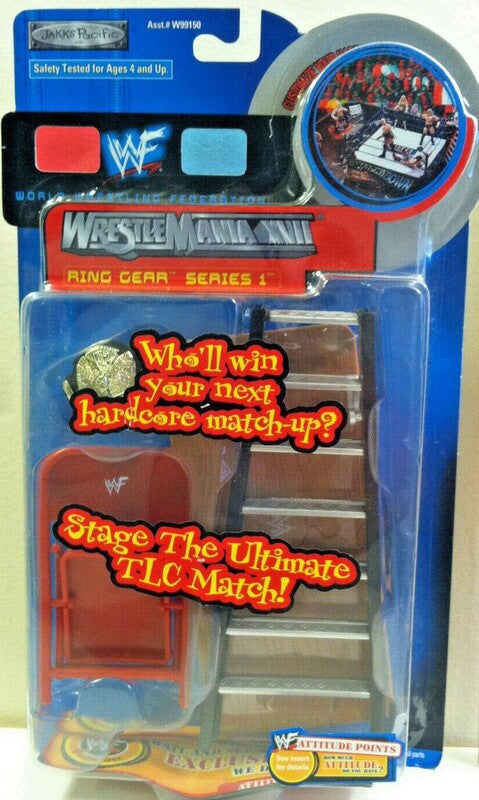 2000 WWF Jakks Pacific Ring Gear Series 1: Stage the Ultimate TLC Match! Action & Toy Figures PWcatalog