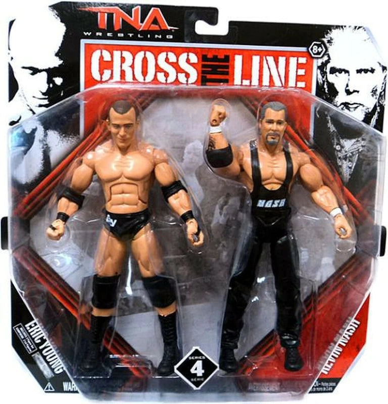 TNA/Impact Wrestling Jakks Pacific Cross the Line 4 Eric Young & Kevin Nash Action & Toy Figures PWcatalog