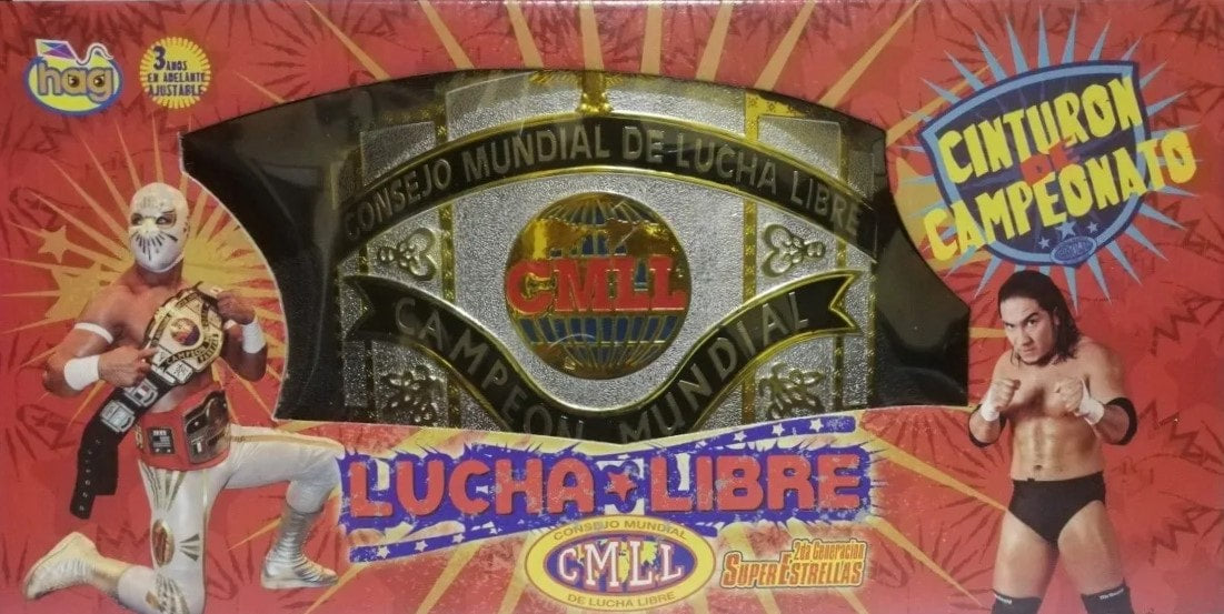 CMLL Hag Distribuidoras Super Estrellas Accessory Sets: Cinturon de Campeonato Action & Toy Figures PWcatalog