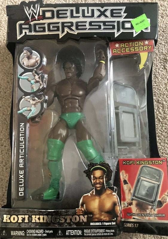 WWE Jakks Pacific Deluxe Aggression 17 Kofi Kingston Action & Toy Figures PWcatalog