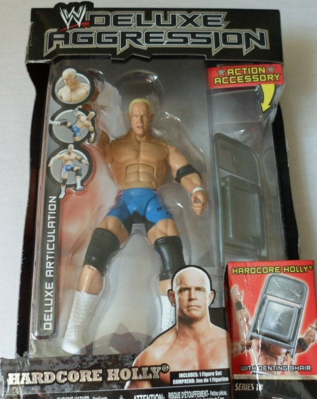 WWE Jakks Pacific Deluxe Aggression 18 Hardcore Holly Action & Toy Figures PWcatalog