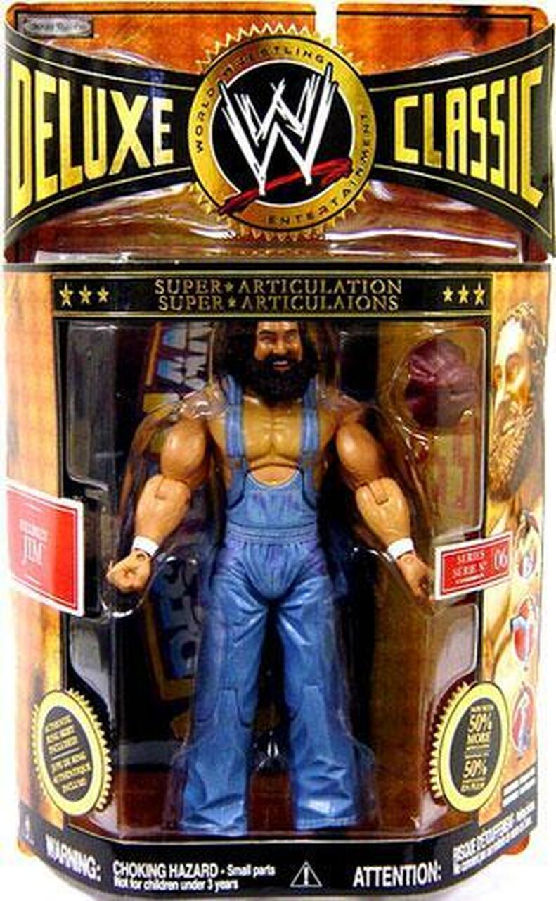 WWE Jakks Pacific Deluxe Classic Superstars 6 Hillbilly Jim Action & Toy Figures PWcatalog