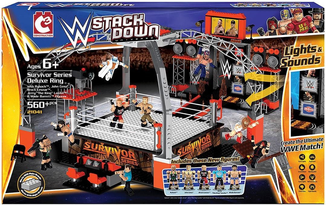 WWE Bridge Direct StackDown 2 Survivor Series Deluxe Ring Action & Toy Figures PWcatalog