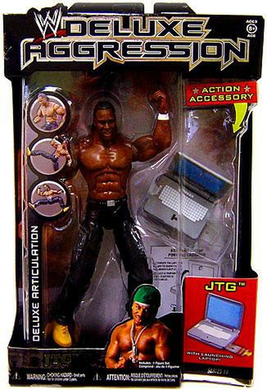 WWE Jakks Pacific Deluxe Aggression 19 JTG Action & Toy Figures PWcatalog