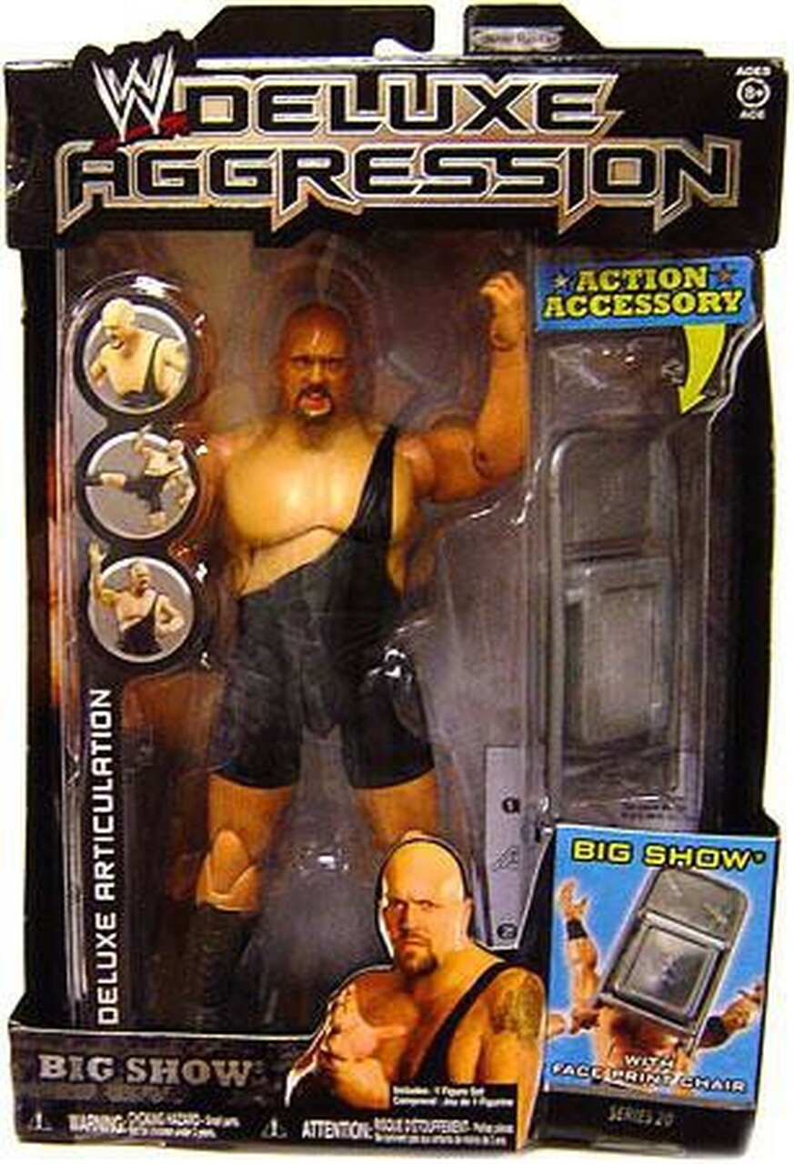 WWE Jakks Pacific Deluxe Aggression 20 Big Show Action & Toy Figures PWcatalog