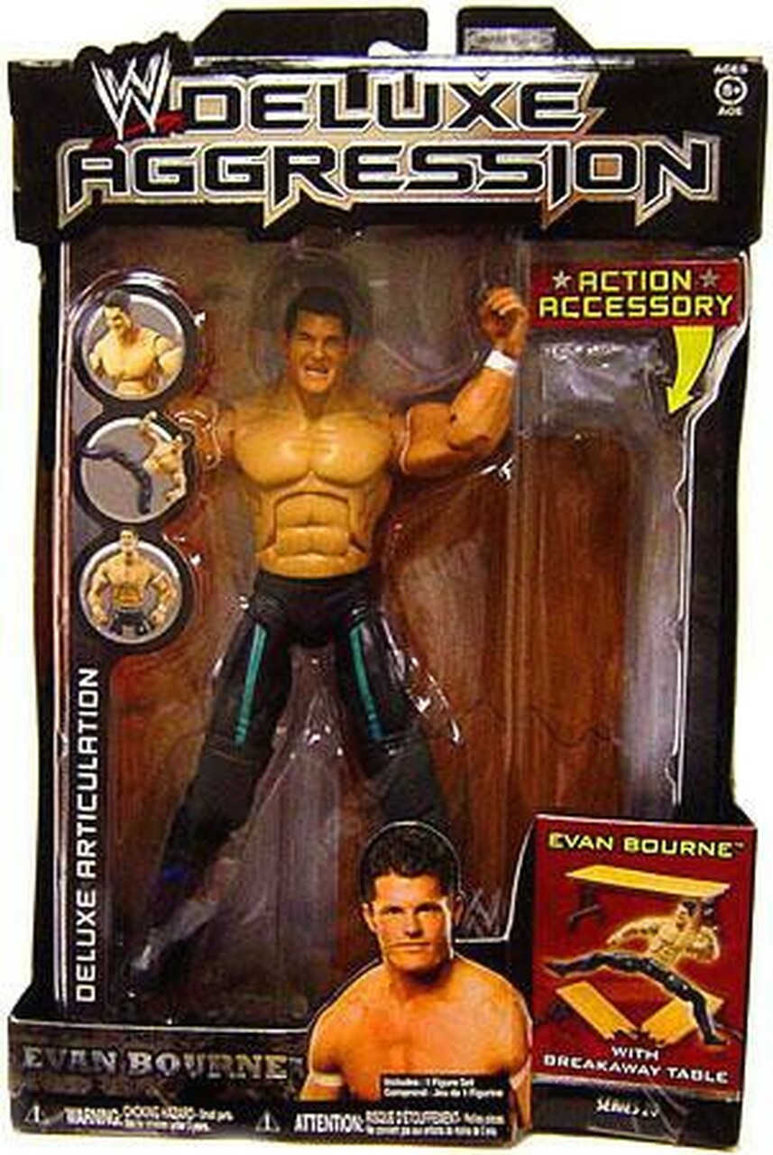 WWE Jakks Pacific Deluxe Aggression 20 Evan Bourne Action & Toy Figures PWcatalog