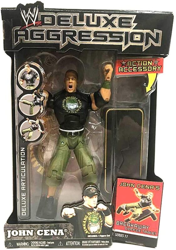 WWE Jakks Pacific Deluxe Aggression 11 John Cena Action & Toy Figures PWcatalog