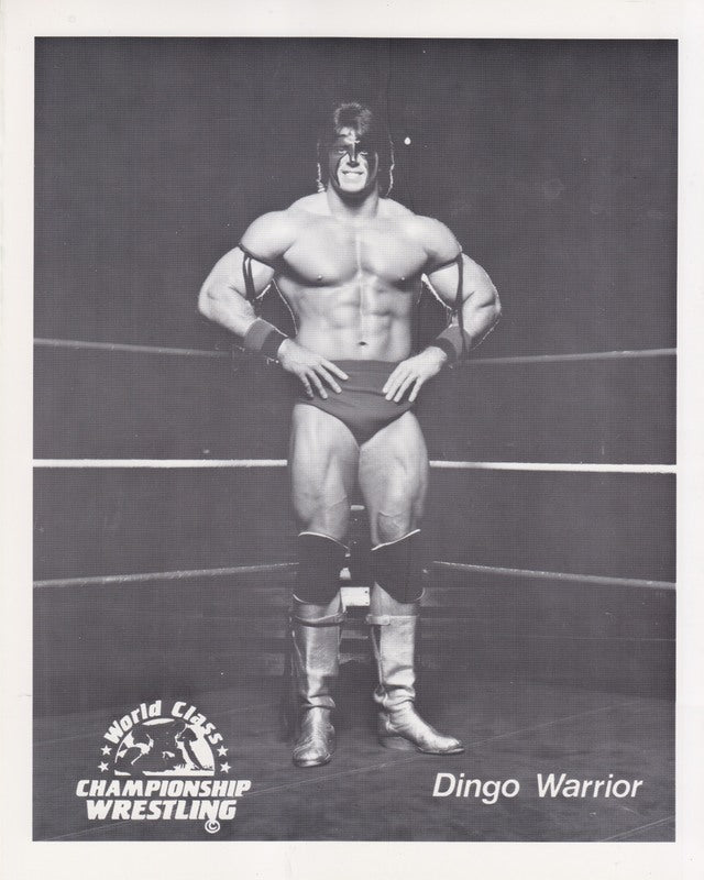 1987 WCCW Dingo Warrior Promo Photo PWcatalog