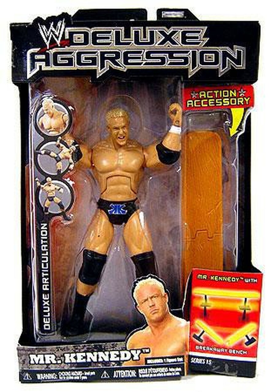 WWE Jakks Pacific Deluxe Aggression 15 Mr. Kennedy Action & Toy Figures PWcatalog