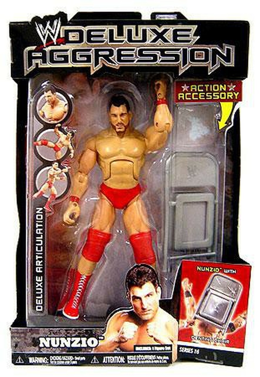 WWE Jakks Pacific Deluxe Aggression 16 Nunzio Action & Toy Figures PWcatalog