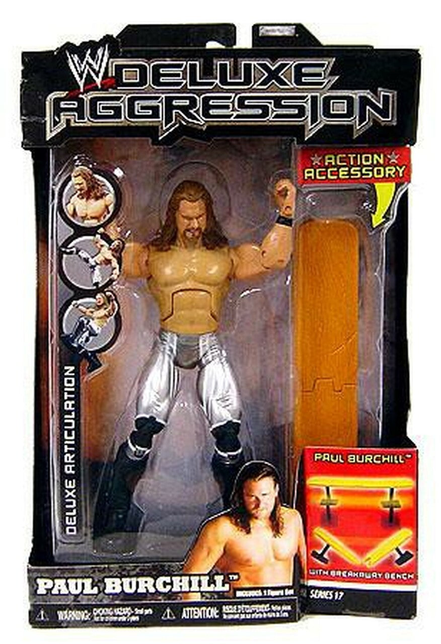 WWE Jakks Pacific Deluxe Aggression 17 Paul Burchill Action & Toy Figures PWcatalog