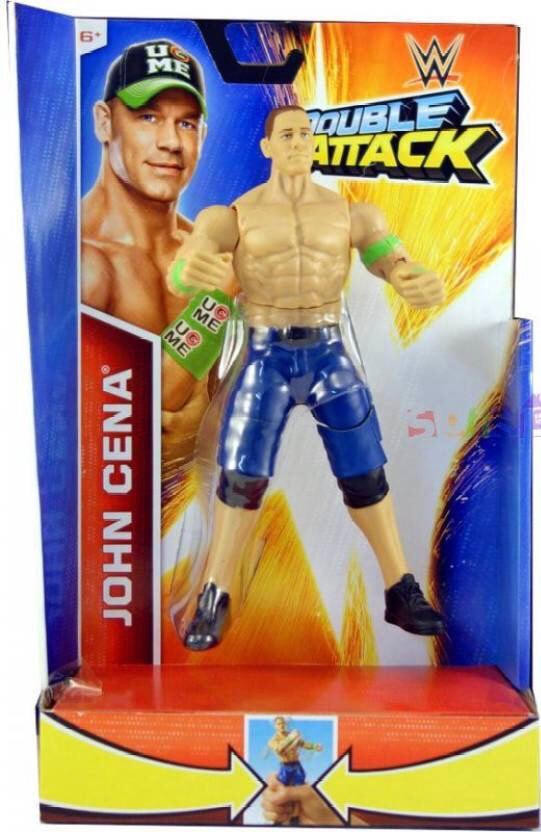 WWE Mattel Double Attack 1 John Cena Action & Toy Figures PWcatalog