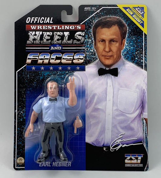 Zombie Sailor's Toys Wrestling's Heels & Faces 1 Earl Hebner Action & Toy Figures PWcatalog