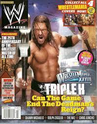 WWE Magazine March 2012 HHH Magazine PWcatalog