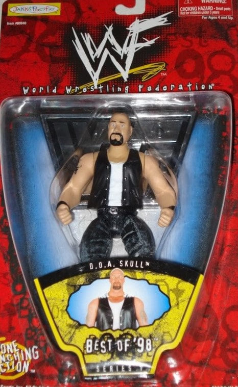 フィギュア 1998年発売☆プロレス WWF ツインパックシリーズ#1☆全4種