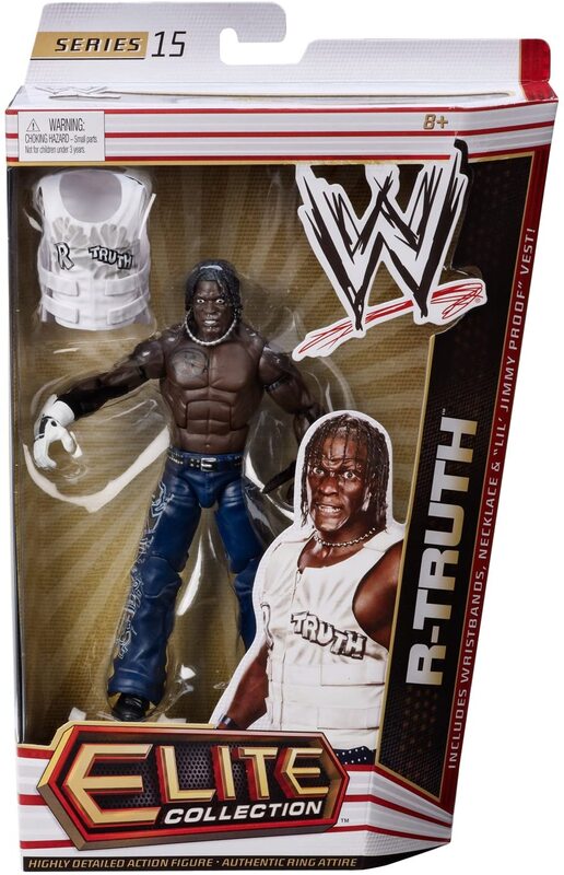 WWE Mattel Elite Collection Series 15 R-Truth Action & Toy Figures PWcatalog