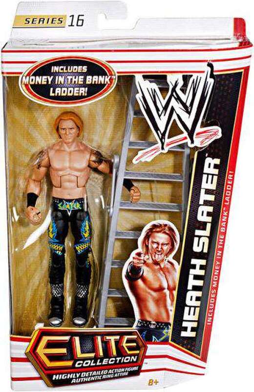 WWE Mattel Elite Collection Series 16 Heath Slater Action & Toy Figures PWcatalog