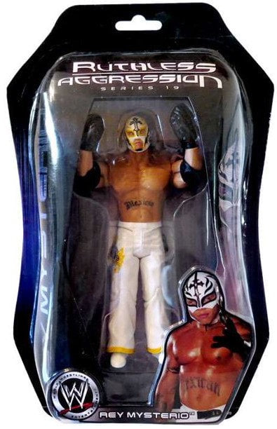 WWE Jakks Pacific Ruthless Aggression 19 Rey Mysterio Action & Toy Figures PWcatalog