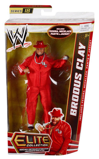 WWE Mattel Elite Collection Series 18 Brodus Clay Action & Toy Figures PWcatalog