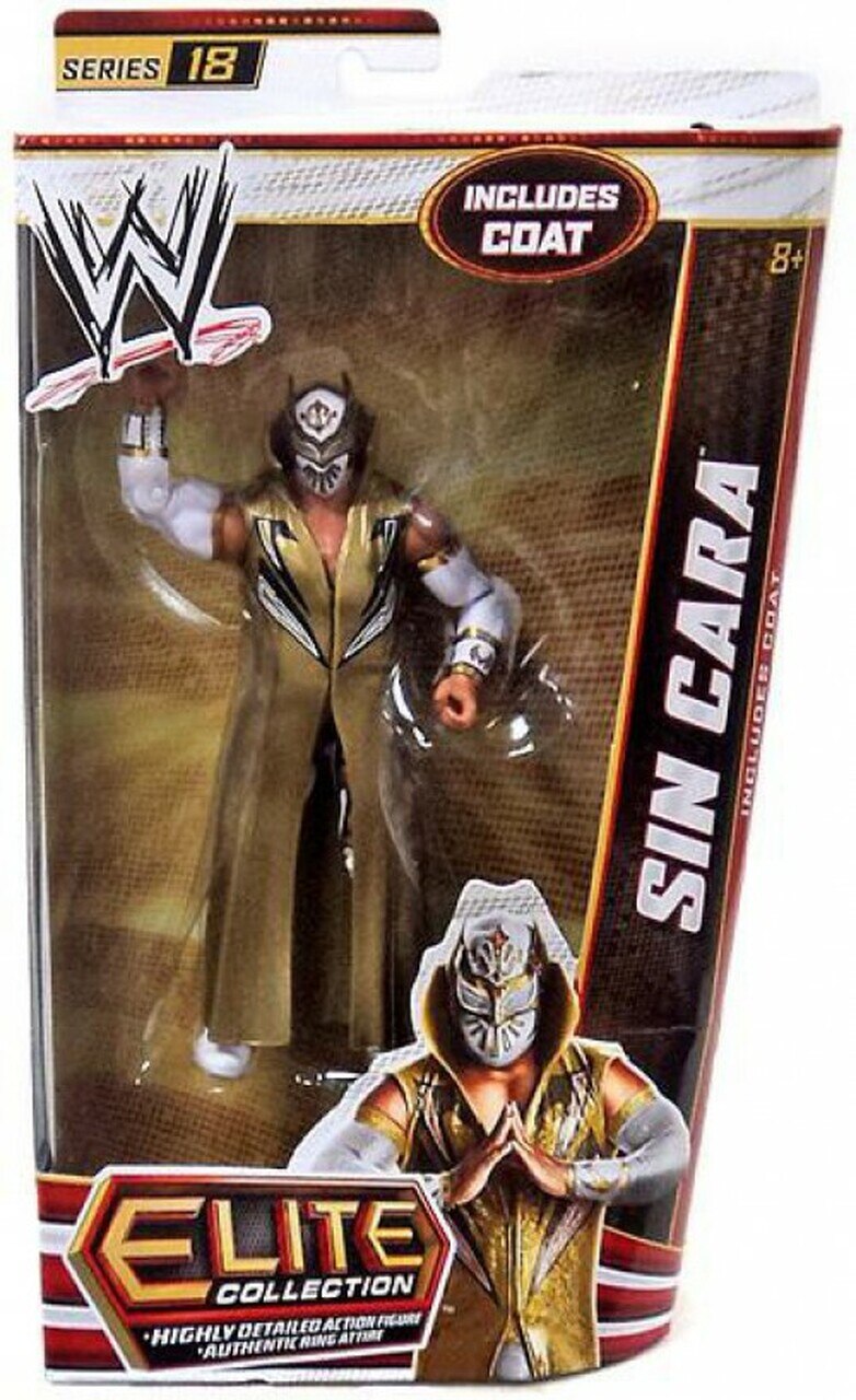 WWE Mattel Elite Collection Series 18 Sin Cara Action & Toy Figures PWcatalog