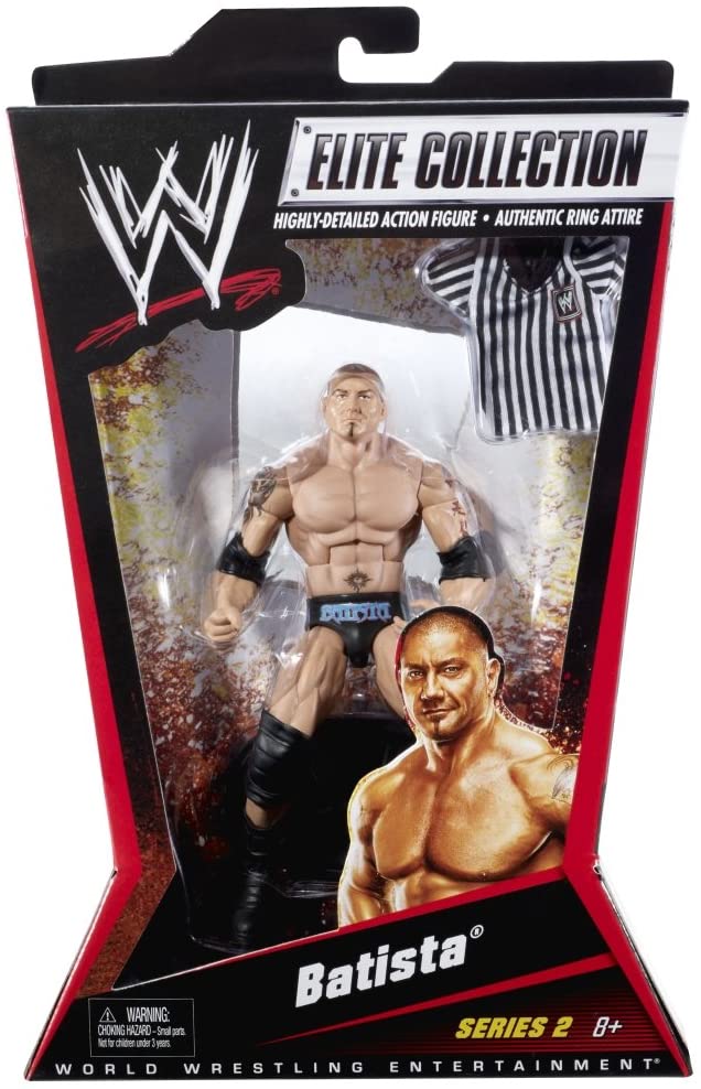 WWE Mattel Elite Collection Series 2 Batista Action & Toy Figures PWcatalog
