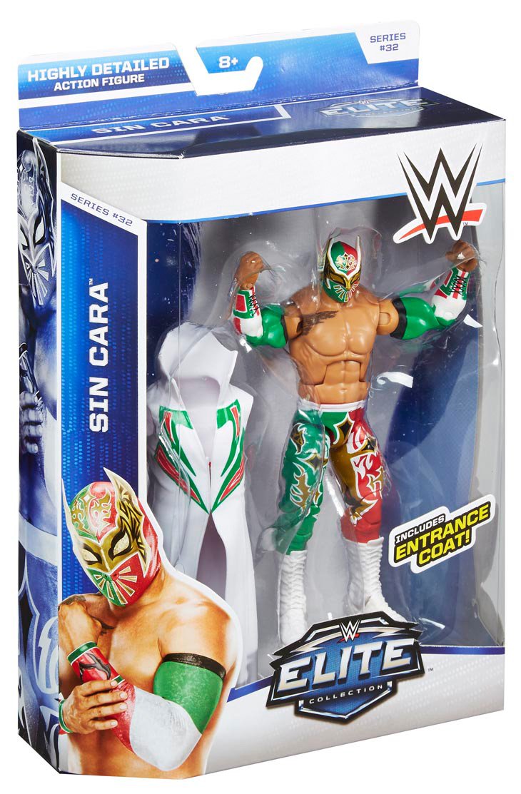 WWE Mattel Elite Collection Series 32 Sin Cara Action & Toy Figures PWcatalog