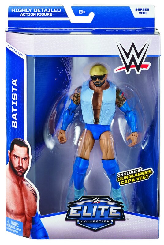 WWE Mattel Elite Collection Series 33 Batista Action & Toy Figures PWcatalog