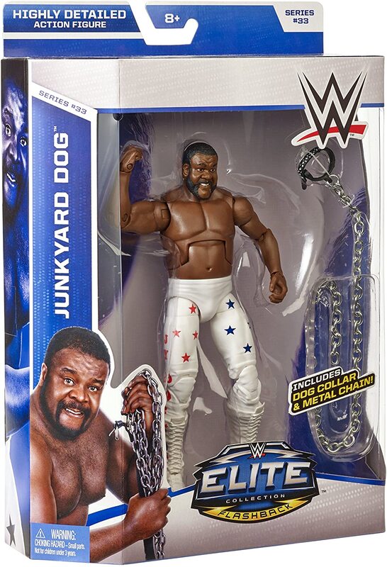 WWE Mattel Elite Collection Series 33 Junkyard Dog Action & Toy Figures PWcatalog