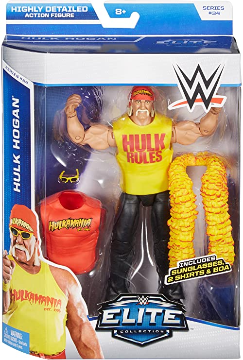 WWE Mattel Elite Collection Series 34 Hulk Hogan Action & Toy Figures PWcatalog