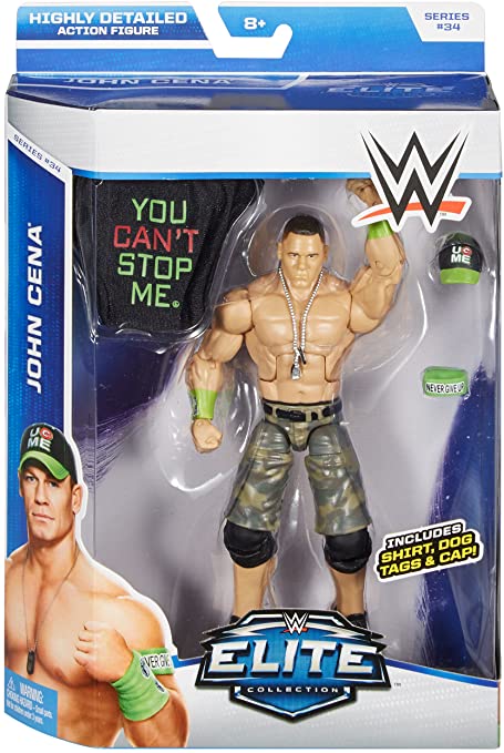WWE Mattel Elite Collection Series 34 John Cena Action & Toy Figures PWcatalog
