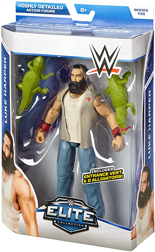 WWE Mattel Elite Collection Series 35 Luke Harper Action & Toy Figures PWcatalog
