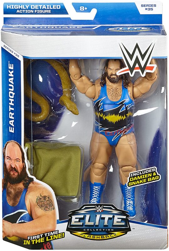 WWE Mattel Elite Collection Series 35 Earthquake Action & Toy Figures PWcatalog