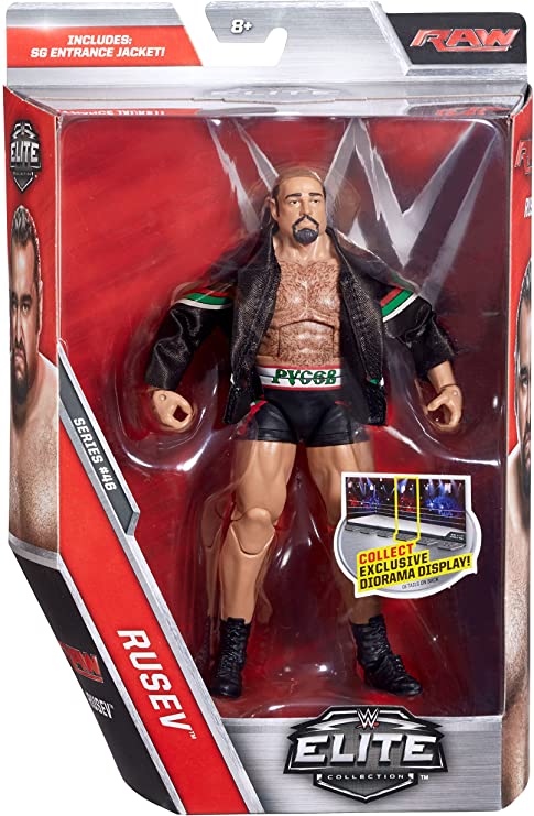 WWE Mattel Elite Collection Series 46 Rusev Action & Toy Figures PWcatalog