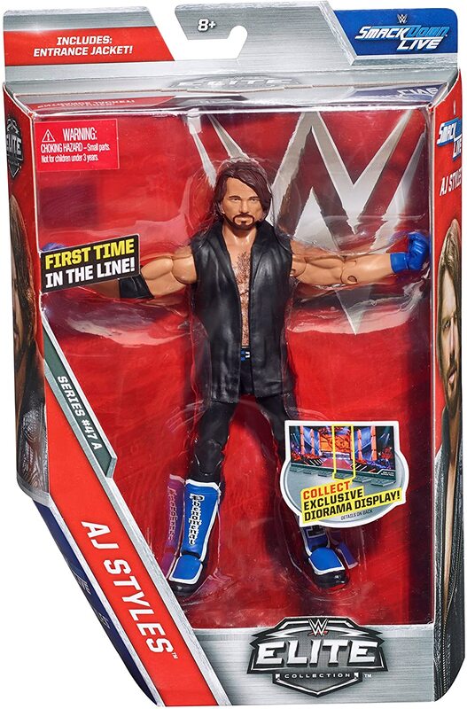 WWE Mattel Elite Collection Series 47A AJ Styles Action & Toy Figures PWcatalog