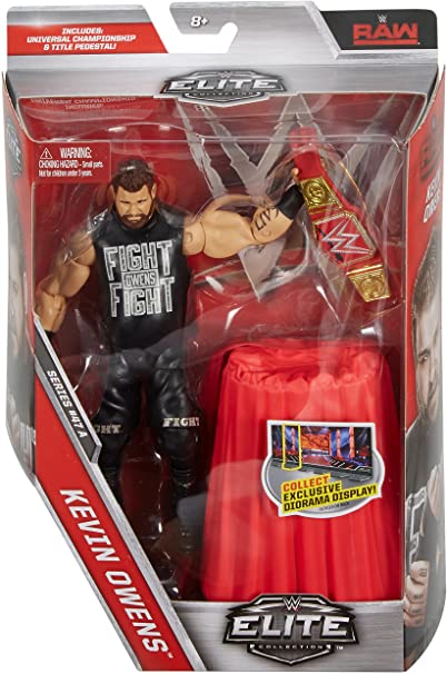 WWE Mattel Elite Collection Series 47A Kevin Owens Action & Toy Figures PWcatalog